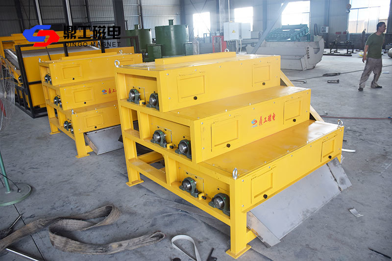 CFJ permanent magnet roller magnetic separator