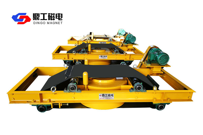 RCDD series dry self dumping electromagnetic iron remover