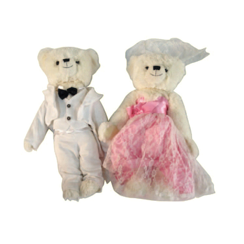 Groom and Bride Articulated Bear