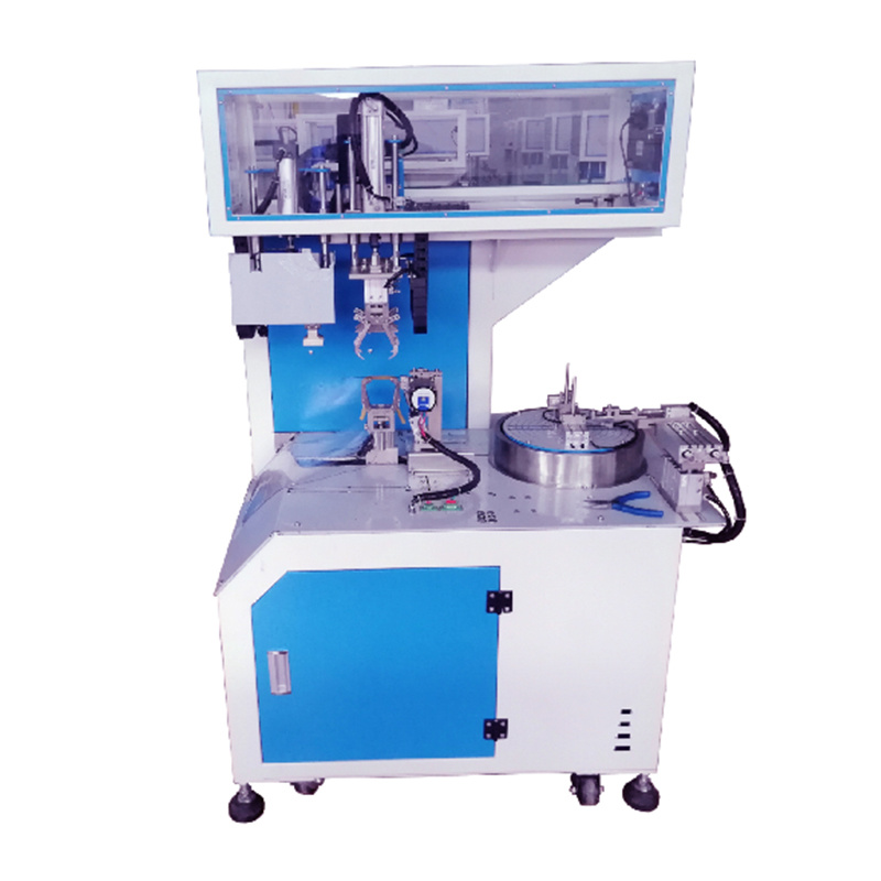 Automatic wire winding and binding machine