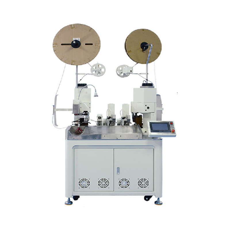 Fully automatic dual wire bonding terminal machine