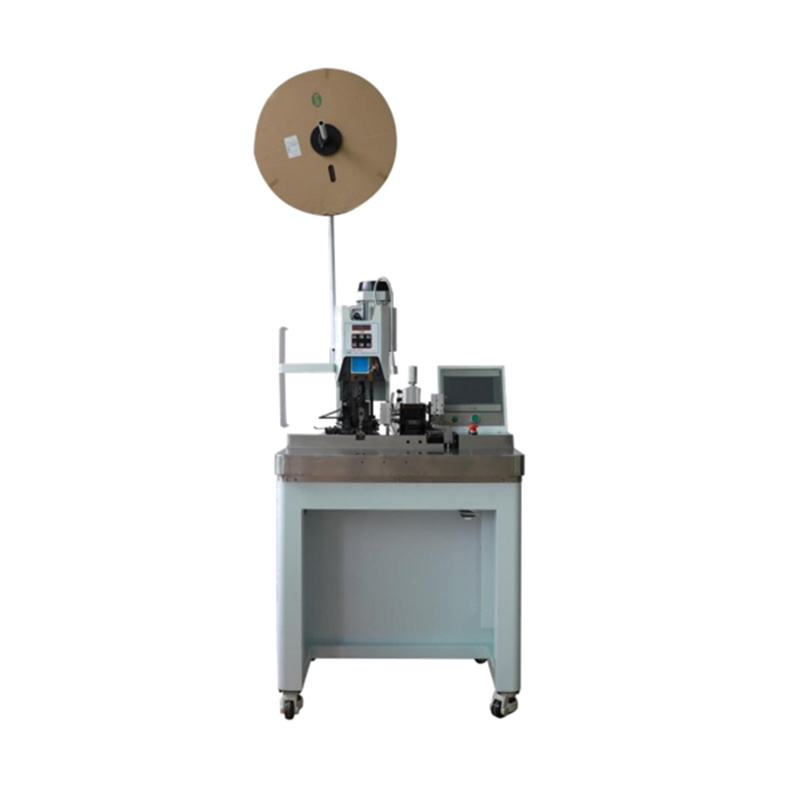 Fully automatic wire stripping terminal machine