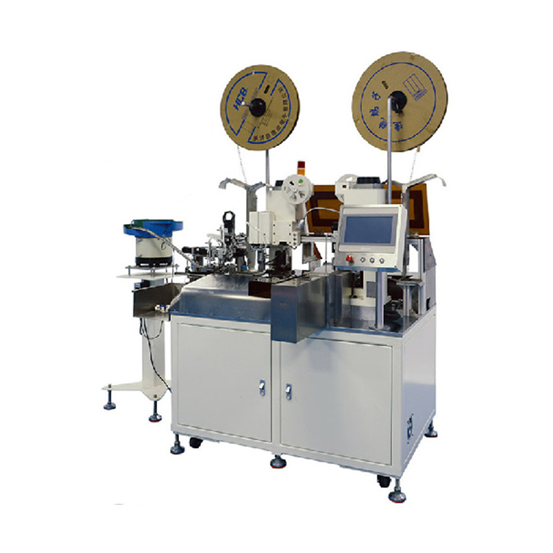 Fully automatic multi position punching and threading machine