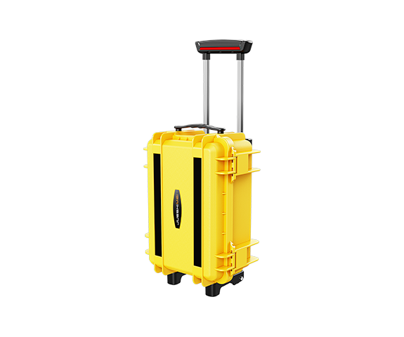 Small equipment trolley case JSM-L400# pull rod yellow