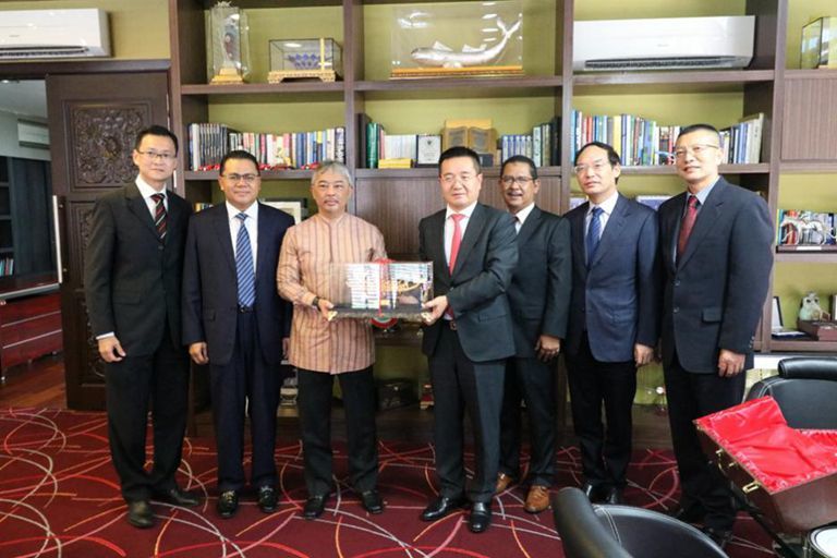 南通五建马来西亚有限公司受邀参加大马彭亨皇太子非正式闭门会议