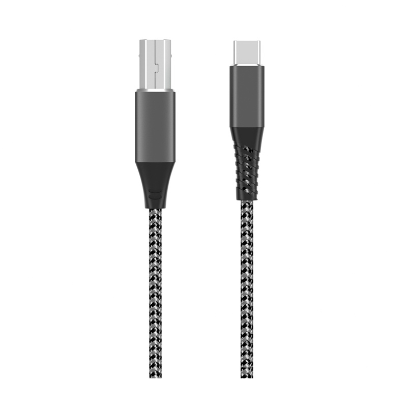 Type C Male to USB B Male cable