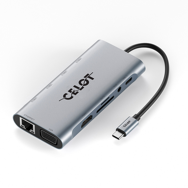 Type C Port USB Hub 11 in 1