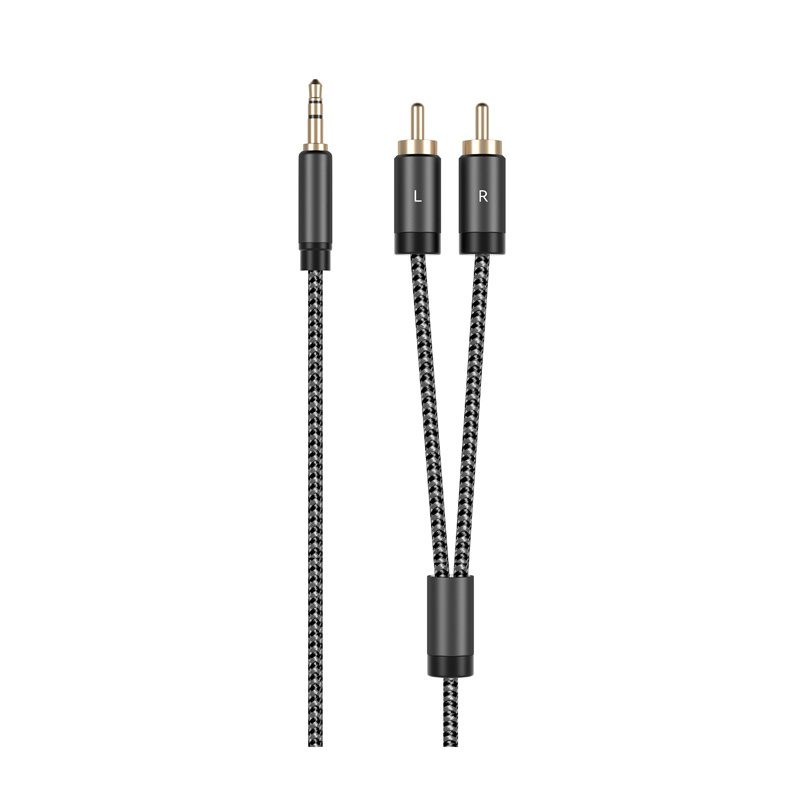 3.5mm AUX (수) to 2RCA (수) 케이블