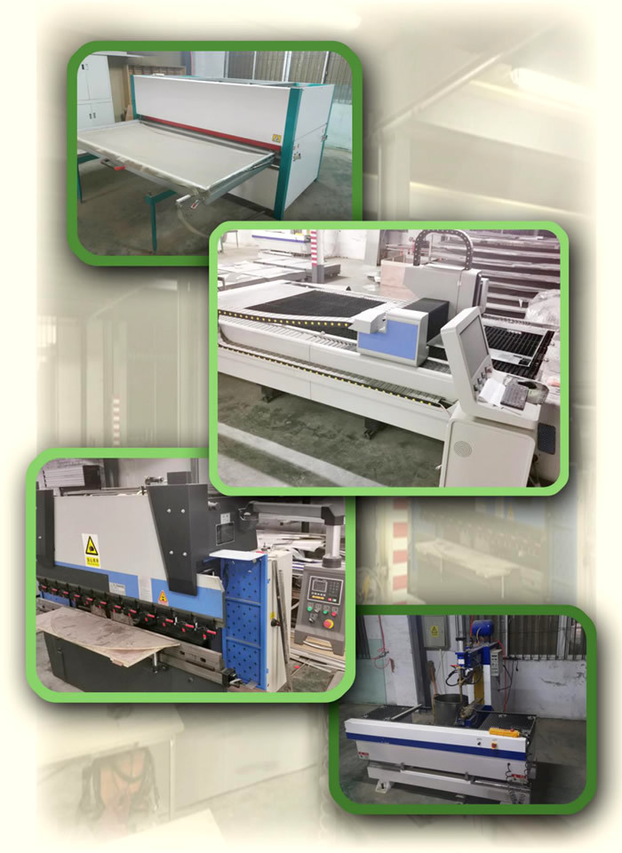 Stainless steel workshop