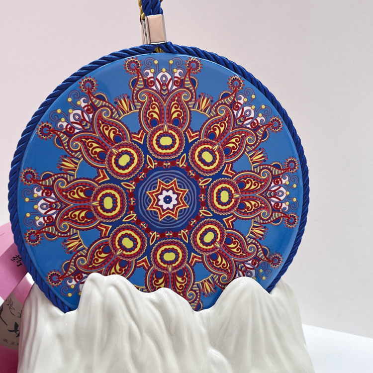 diameter round rope can be hung mandala pattern placemat unit price$0.65