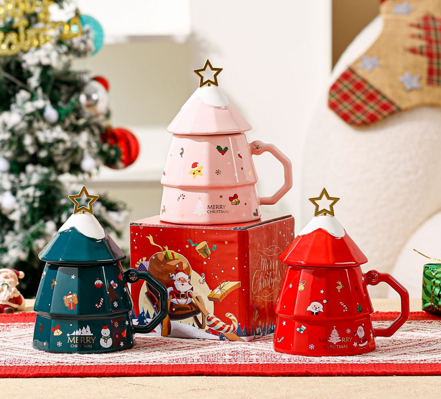 Ceramic strawberry lid for sweet cups can be customized with design, color, pattern, size Made by the factory Direct delivery at low price Efficient shipping