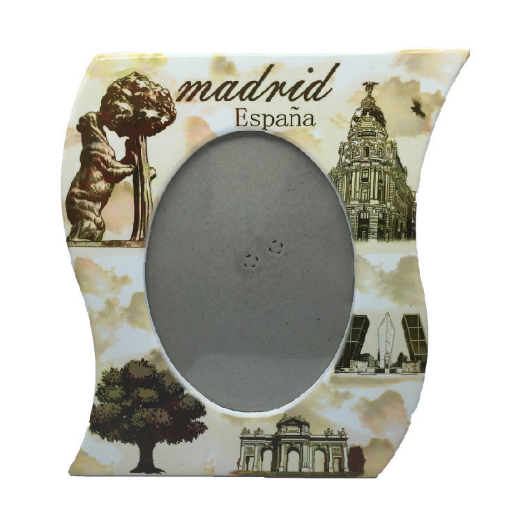 Durableceramic geometric custom photo frames gift picture photo frames for wholesale unit price$0.78