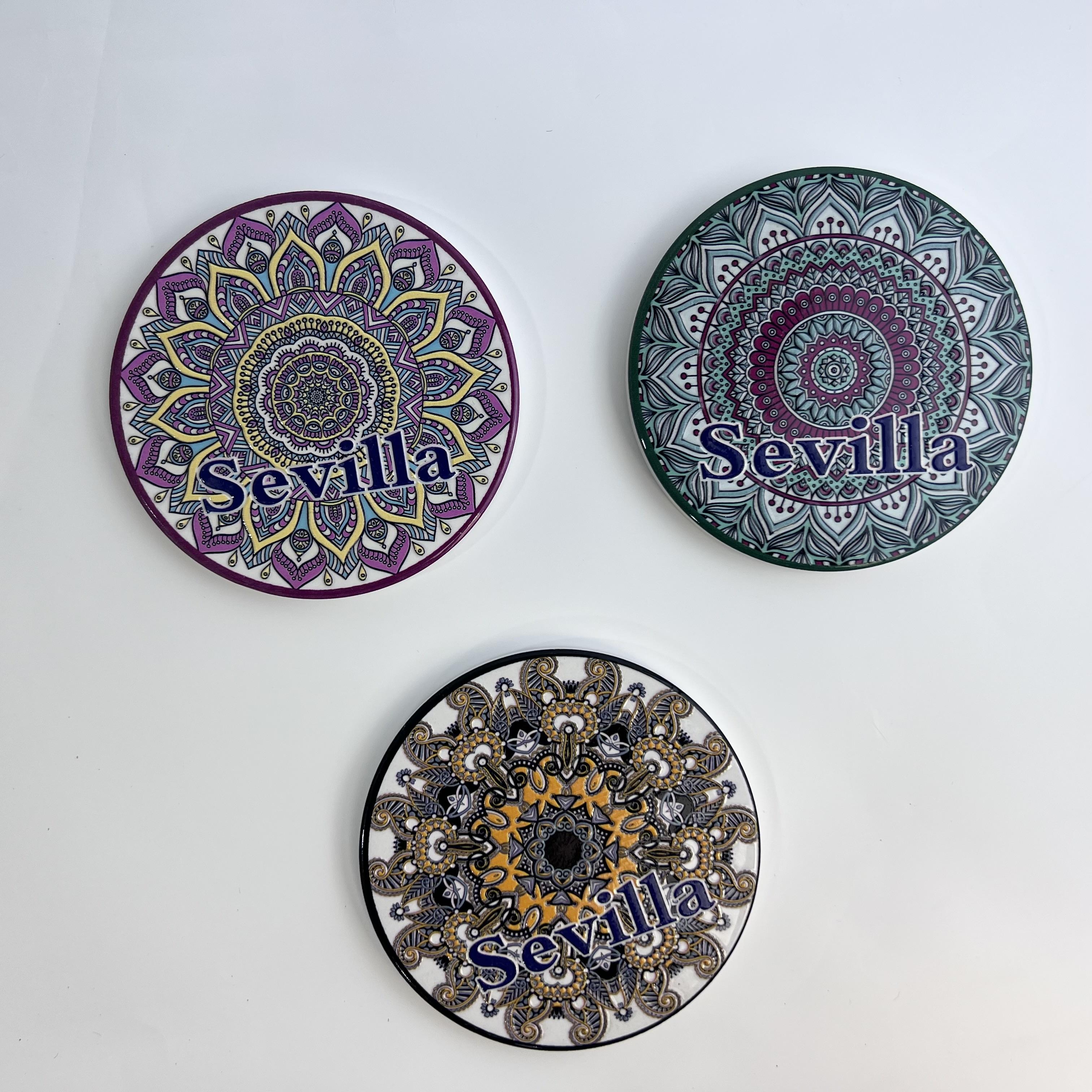3D printed three-dimensional ceramic coasters Drink MATS table MATS can be customized with large and small patterns unit price$0.28