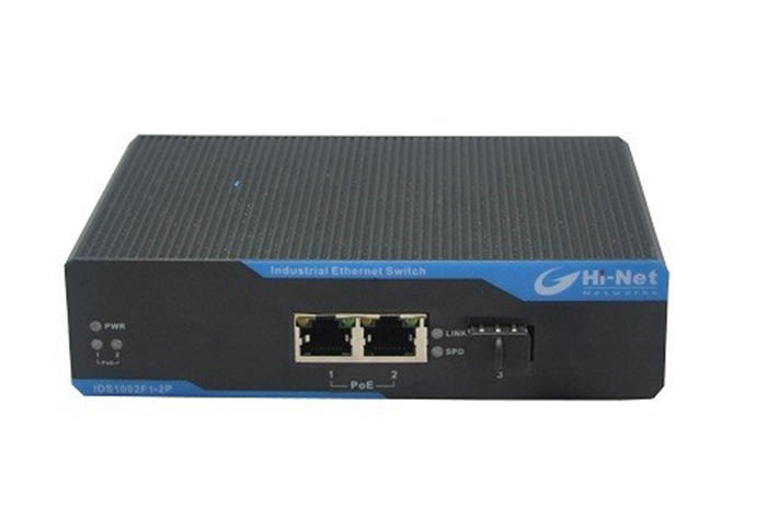 IDS1002F1A-2P 2 Ports Industrial POE Switch