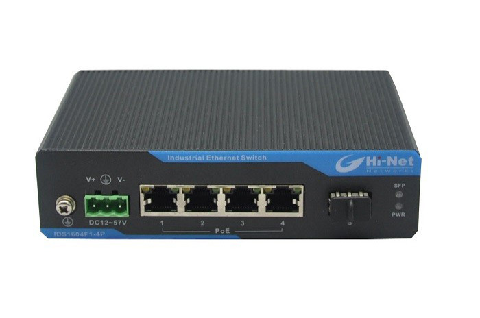 IDS1604F1-4P 5 ports gigabit industrial POE Switch