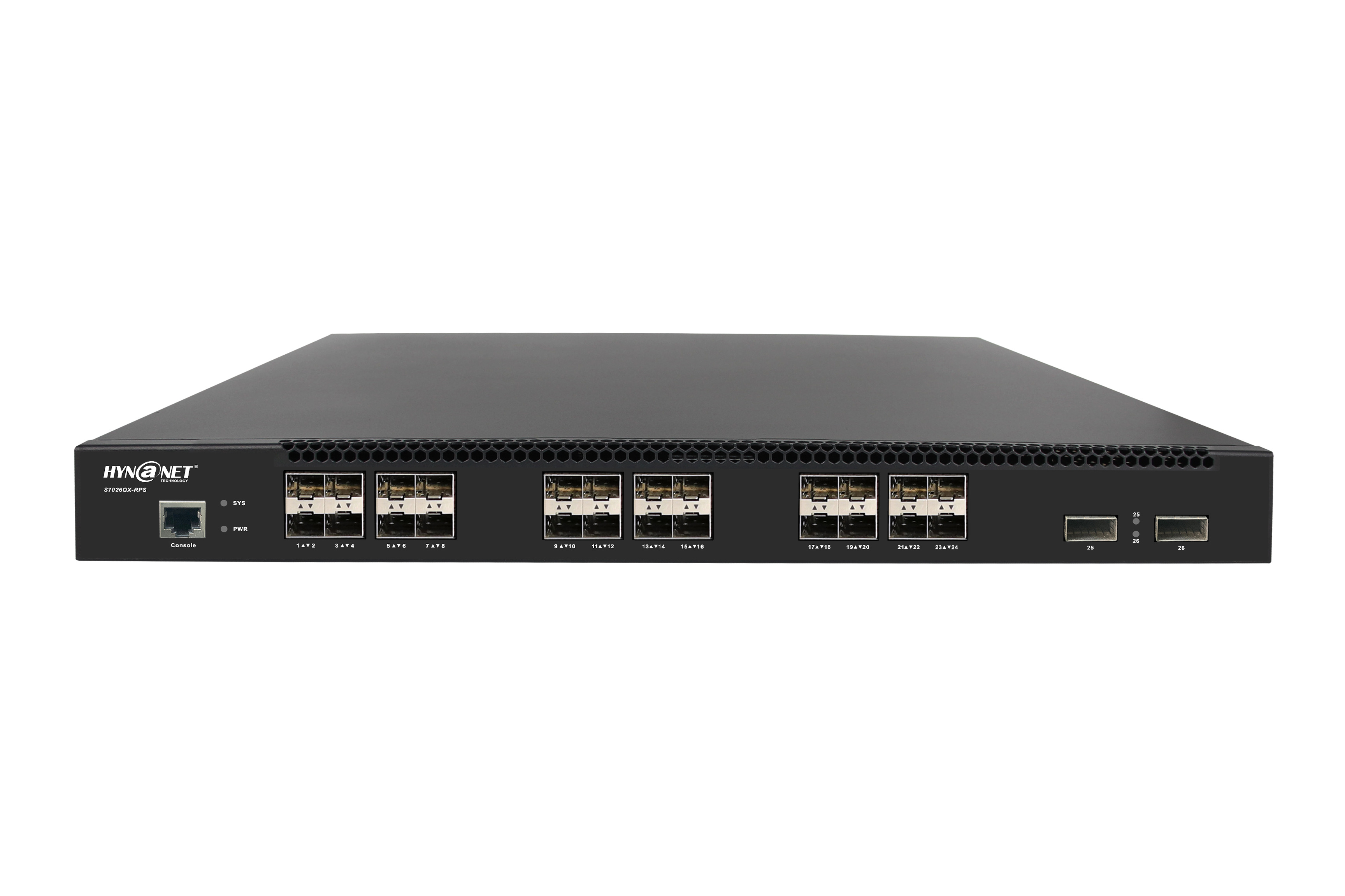 S7026QX-RPS 24 Ports 10G Core Network Switch with 2 40G Uplink Ports