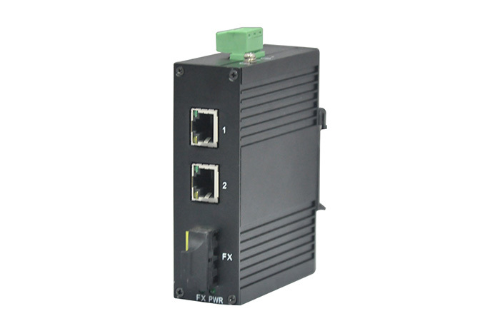 Fast 2 Copper 1 SC Fiber unmanaged industrial switch