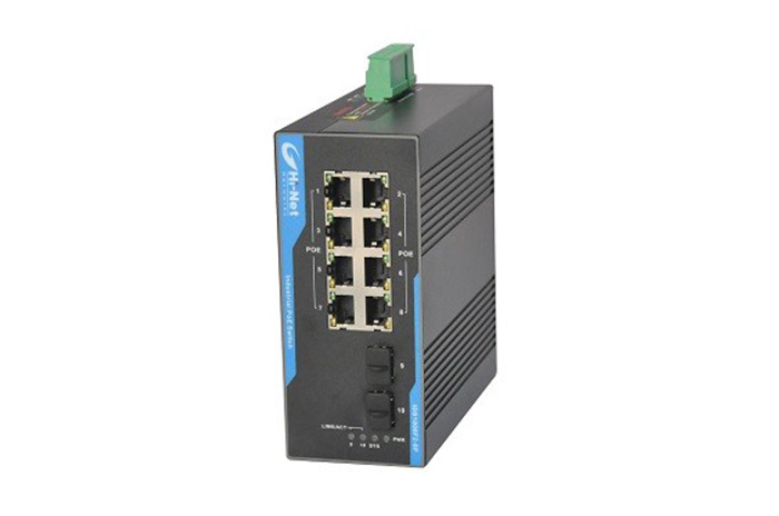 IDS1008F2-8P 8 ports industrial POE Switch