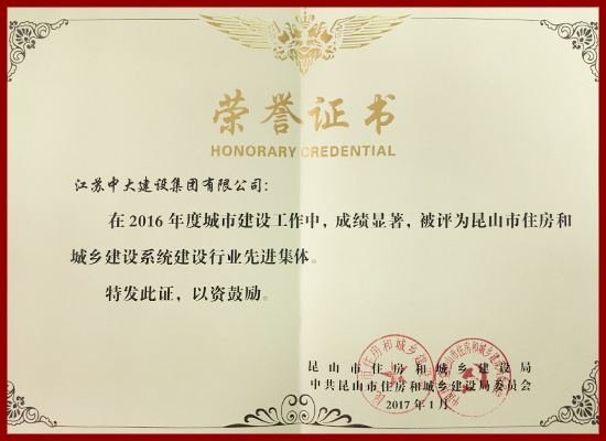 公司荣誉 公司荣誉