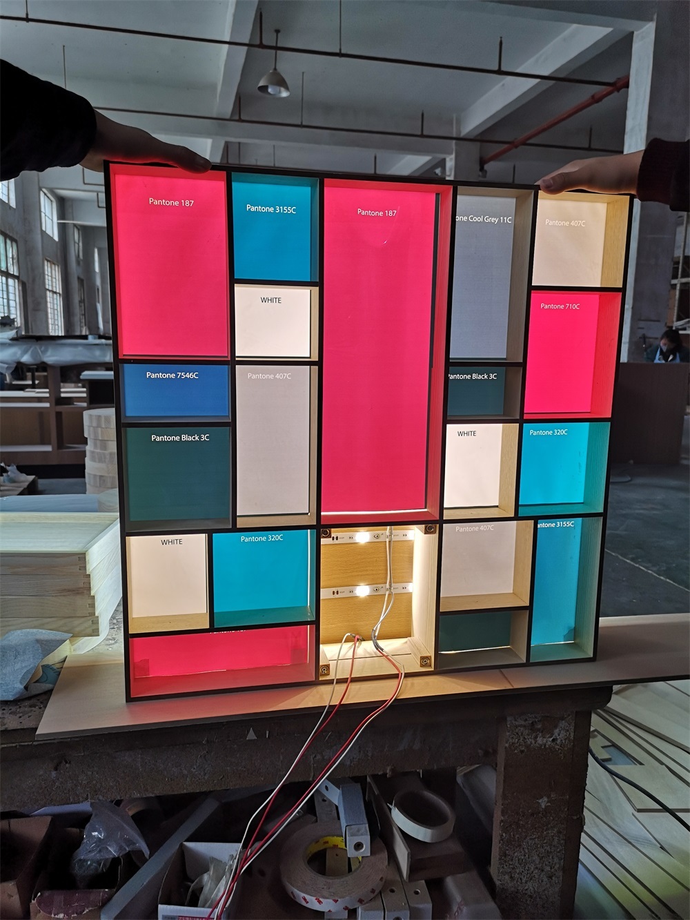 Light Box Illuminated Display Box