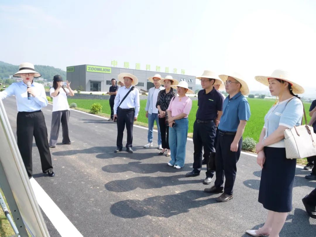 常德市气象局与湖南省气象科学研究所调研中联岳麓智慧农场 共探气象科技与智慧农业融合