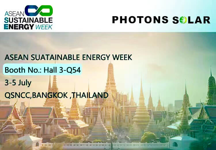 Photons Solar Will Exhibit At BANGKOK PV EXPO 2024