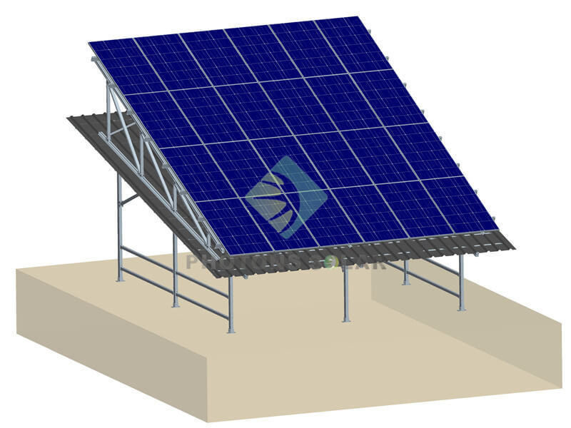 Korea Metal roof solar pv mounting system