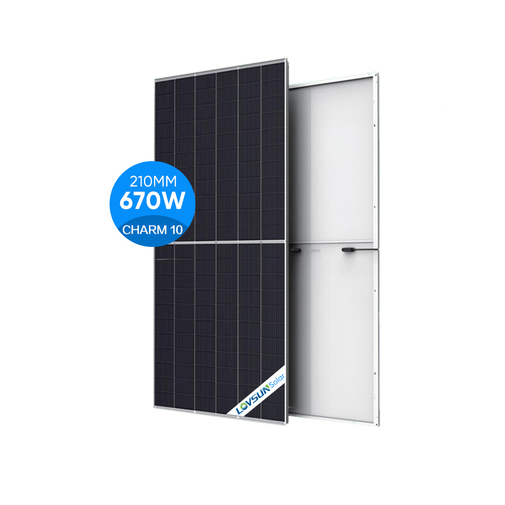 EU stock High effciency 210mm 650W 655W 660W 665w 670w Solar Monocrystalline Photovoltaic sun Panel Paneles solares
