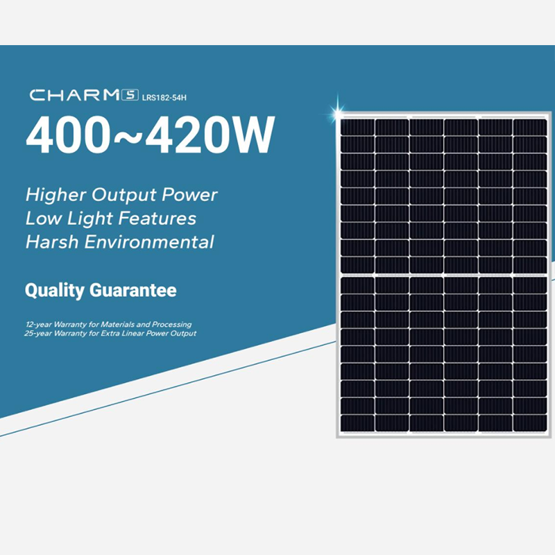 lovsun charm5 182-54H 400-420W solar panel