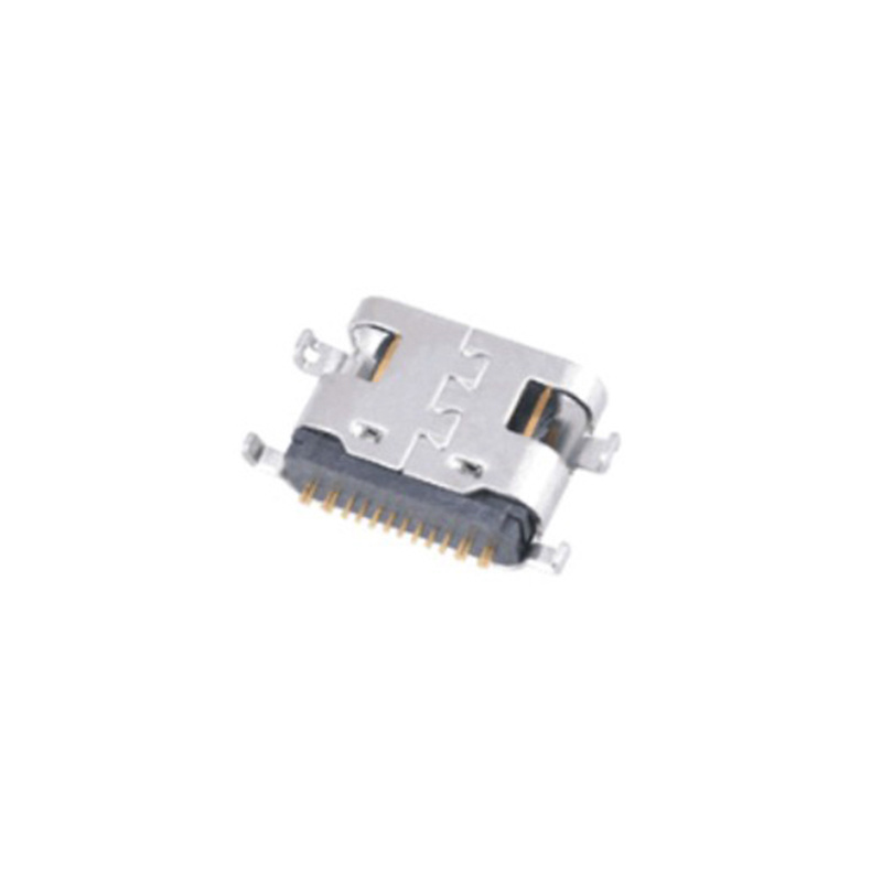 USB3.1 TYPE-C母座16PIN沉板式SMT