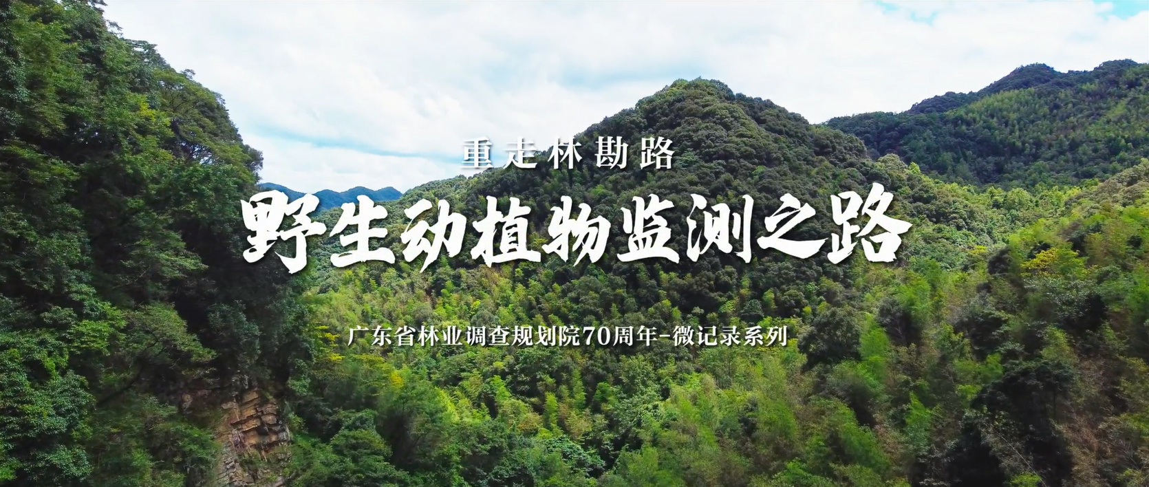 野生动植物监测之路