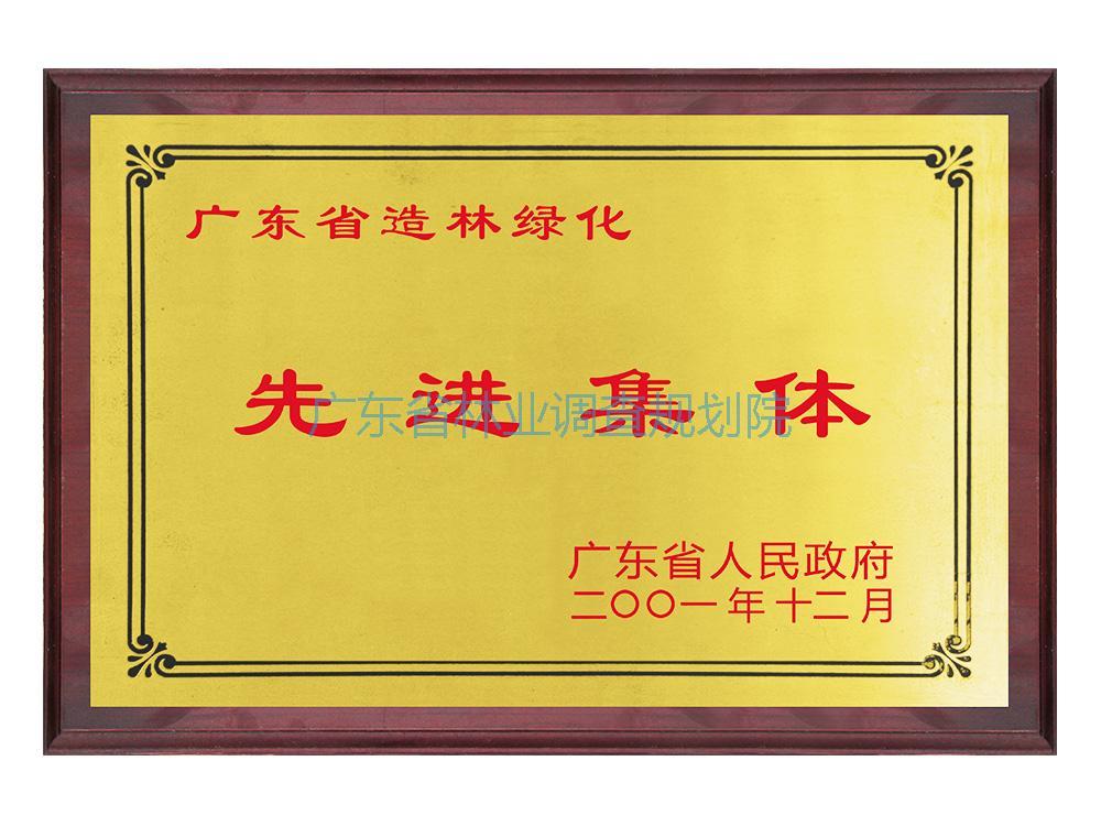 广东省造林绿化先进集体