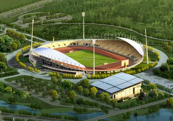 老挝东南亚运动会体育场