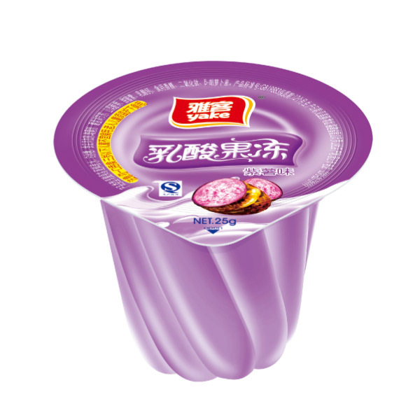 25g乳酸果冻紫薯