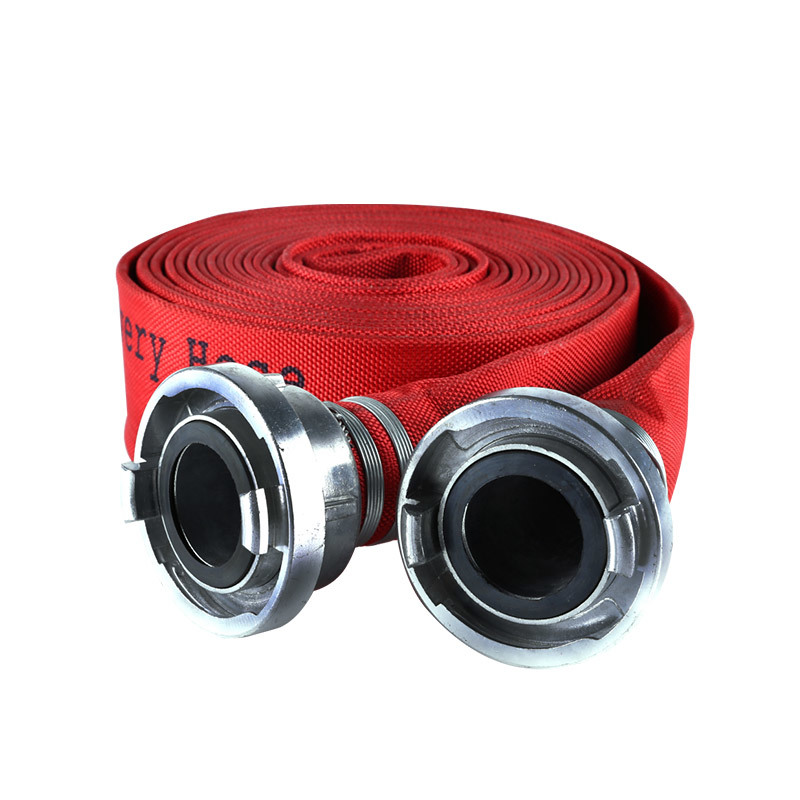 Synthetic rubber lining fire hose