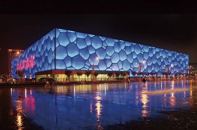 The water cube