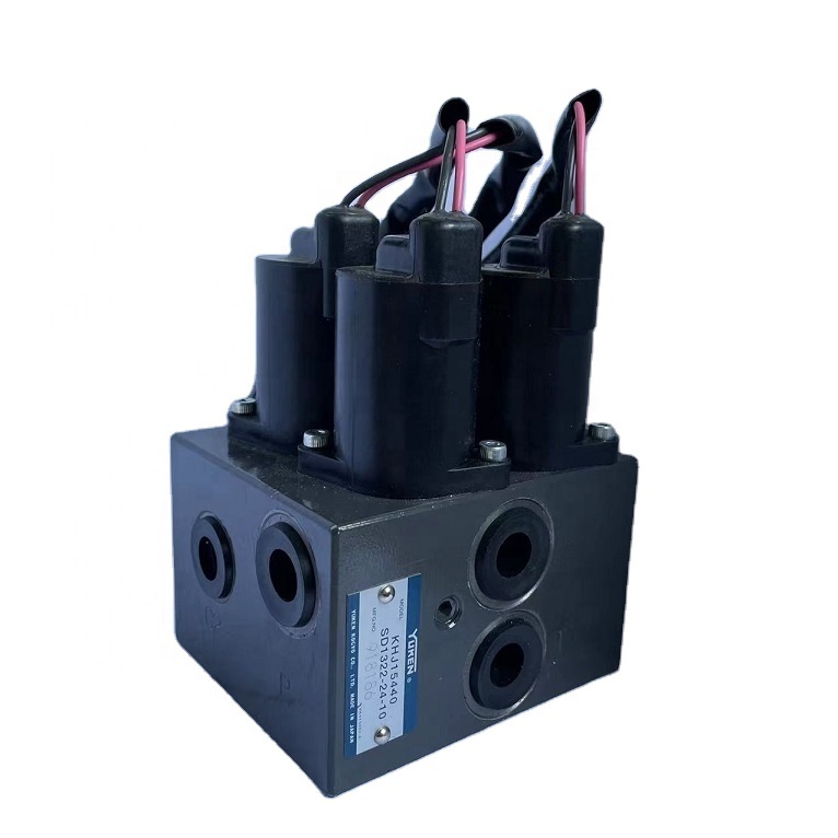 SUMITOMO SH80-6 SH75-3 SH200-3 Solenoid Valve Assy KHJ15440 KNJ2781 used for CASE Excavator CX75 CX75SR CX80 CX135SR CX145C CX145D