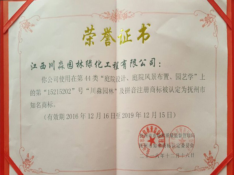 榮譽證書