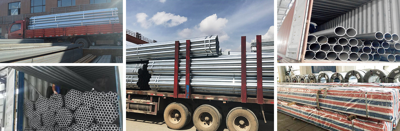 350 TONS GALVANIZED STEEL PIPES SHIPPED TO THE PHILIPPINES ON SEPTEMBER 14TH