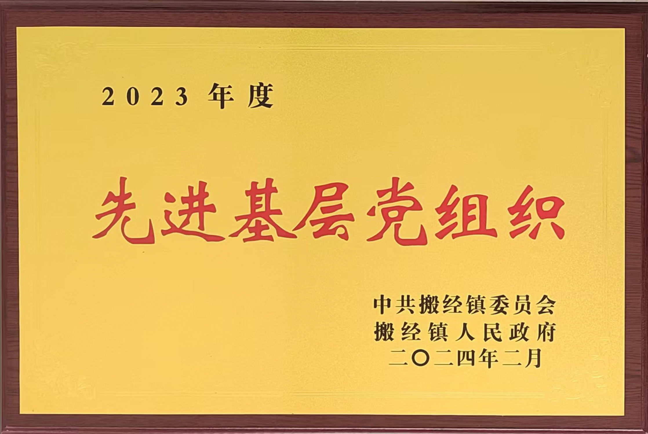 2023年度先進(jìn)基層黨組織