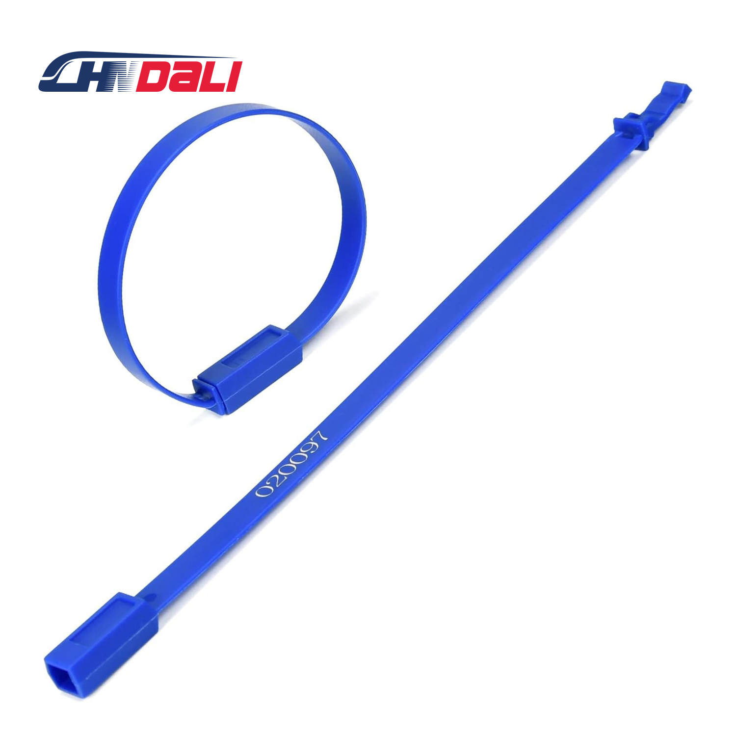 Pull Tight Container Plastic Security Seals For Logistics DL7210