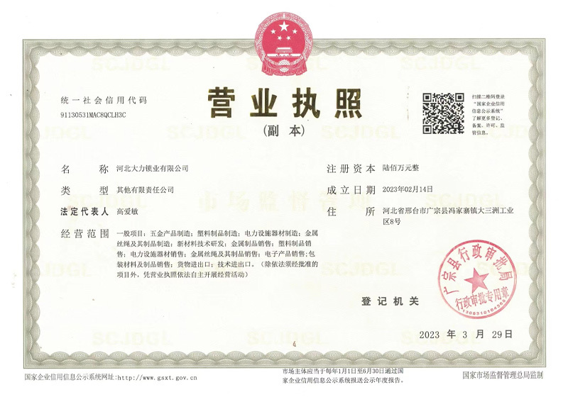 Business license