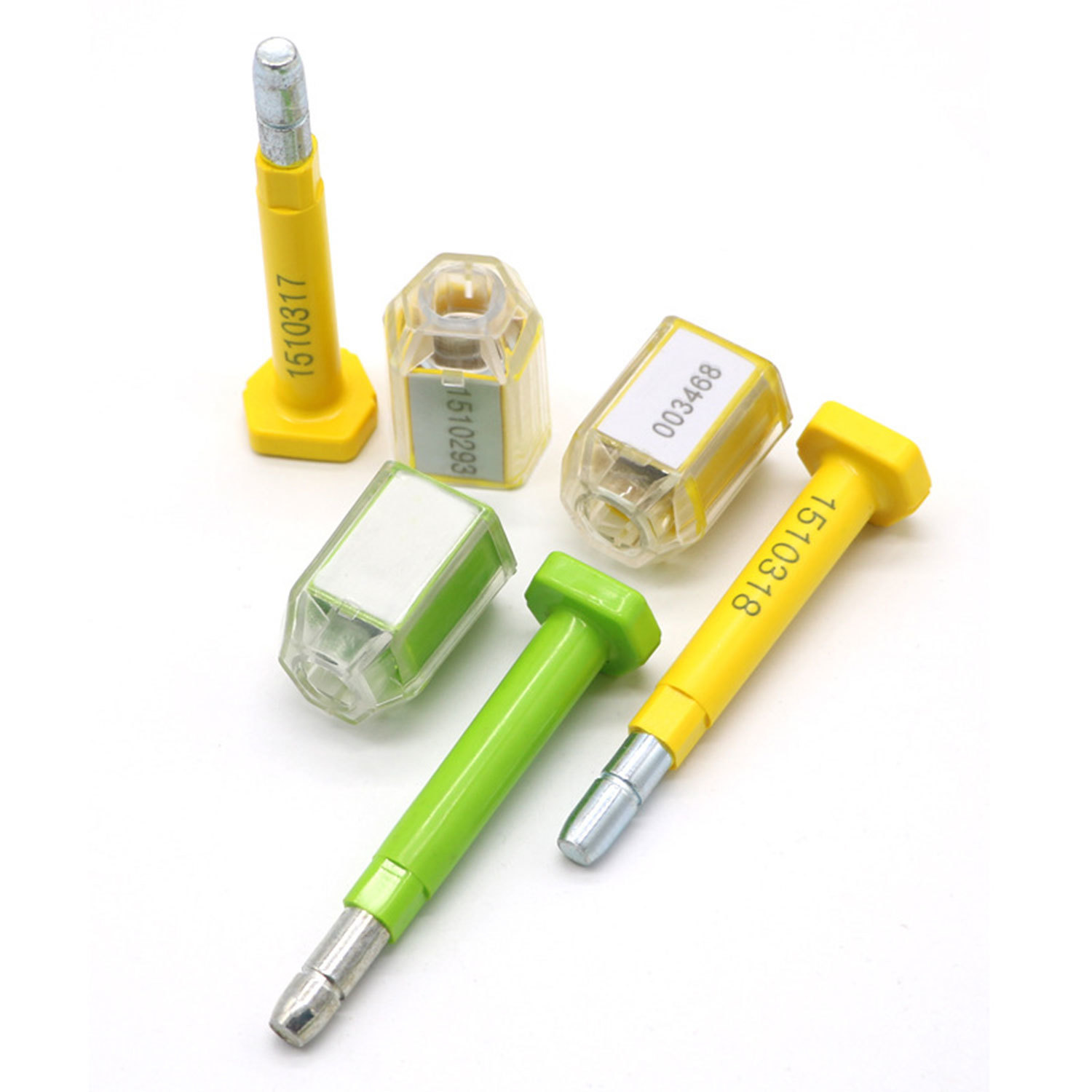 Container security disposable bolt seal DL6008