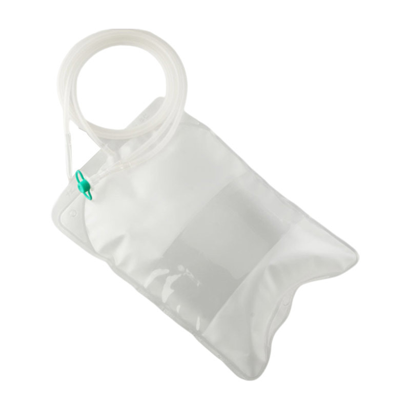 Disposable peritoneal dialysis drainage bag