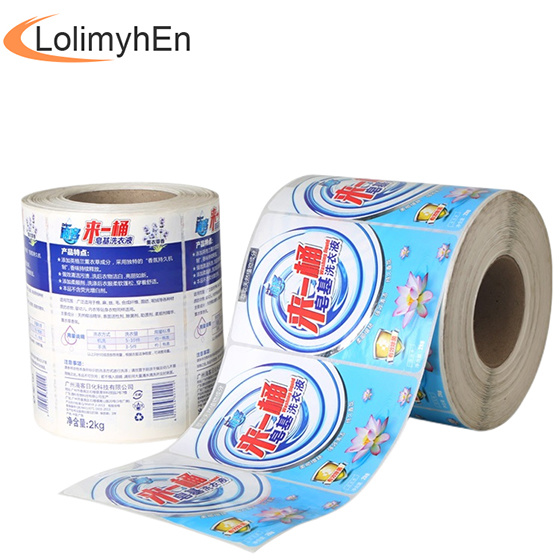 Printed label paper