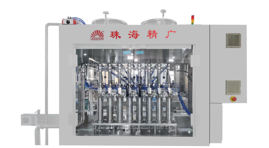 Servo piston filling machine