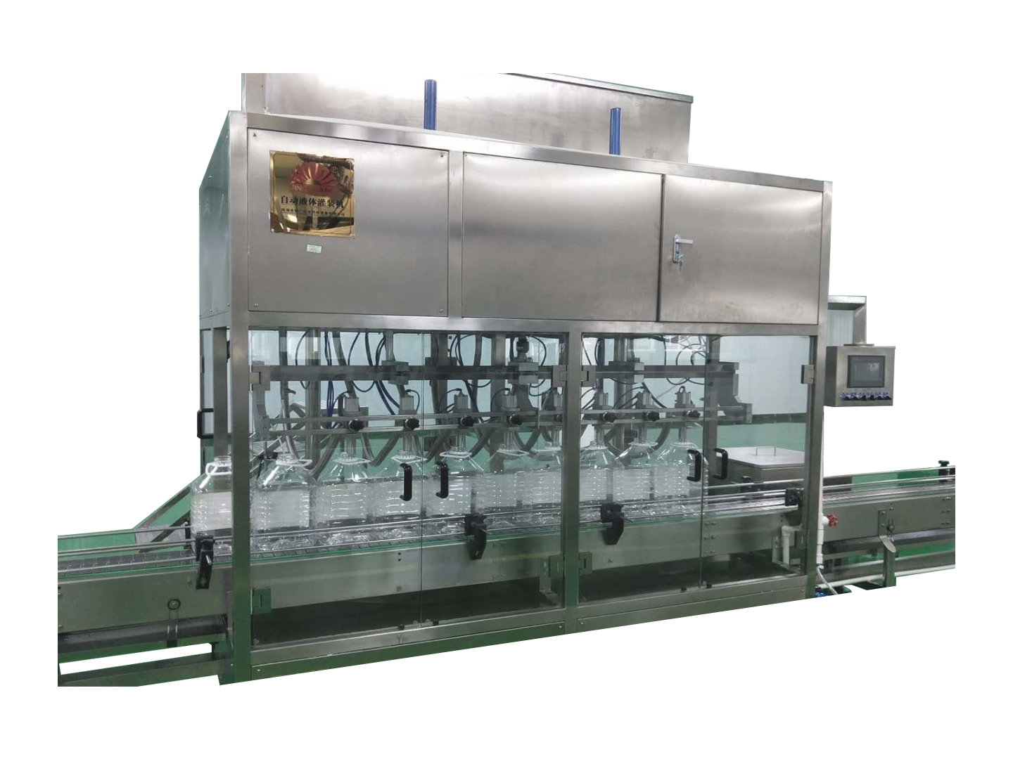 Flowmeter filling machine