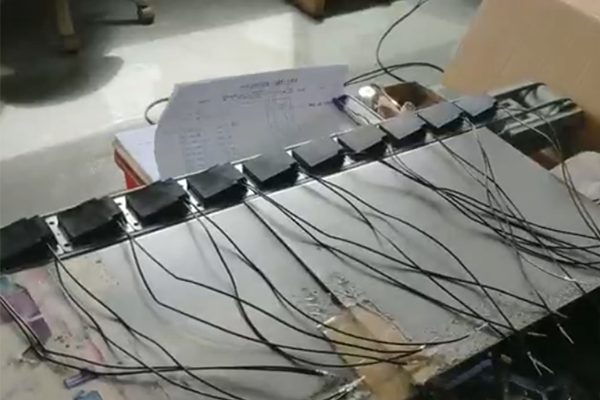 Automatic assembly line of electromagnet