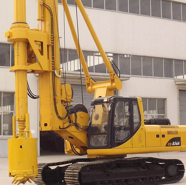 全國(guó)首屆旋挖鉆機(jī)機(jī)手技能大賽華中分賽區(qū)比賽首次采用CD856A進(jìn)行比賽