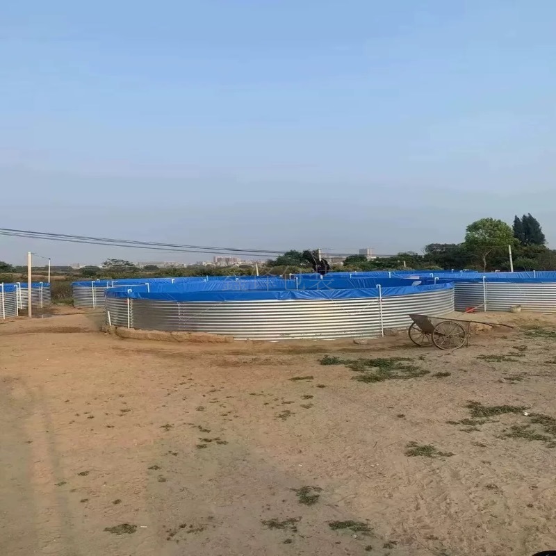 鍍鋅板大型養(yǎng)殖水池